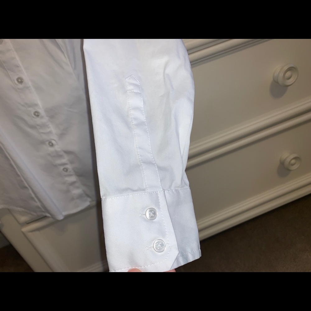 White button down dress shirt - Picture 4 of 7